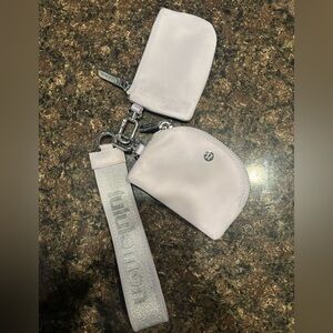 Lululemon Athletica Lavendar Wristlet Set
